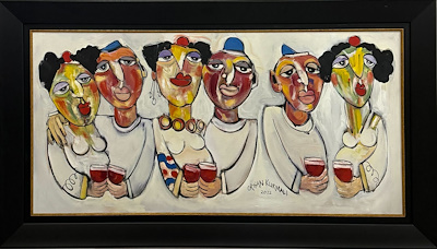 Orhan Kurmalı imzalı tablo — Yağlı Boya, 50×100 cm, 25.000 TL müzayede satışı