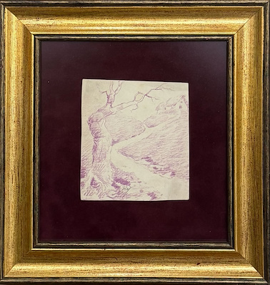 Ali Rıza Beyazıt imzalı tablo — Karışık Teknik, 13×12 cm, 30.000 TL müzayede satışı