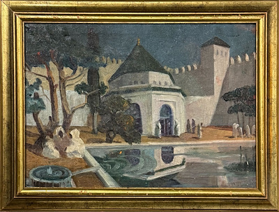 Hulusi Mercan imzalı tablo — Yağlı Boya, 29×40 cm, 200.000 TL müzayede satışı