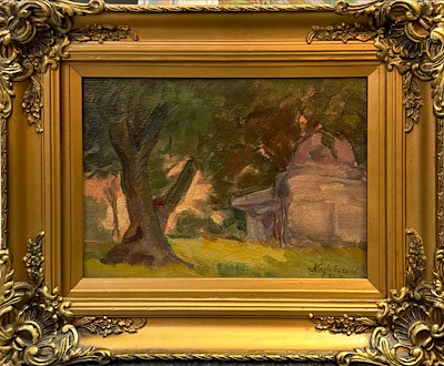 Nazlı Ecevit imzalı tablo — Yağlı Boya, 20×26 cm, 72.500 TL müzayede satışı