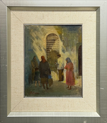 Edip Hakkı Köseoğlu imzalı tablo — Yağlı Boya, 24×20 cm, 160.000 TL müzayede satışı
