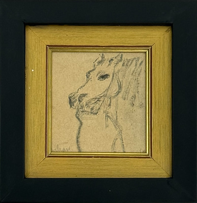Orhan Peker imzalı tablo — 13×11 cm, 82.500 TL müzayede satışı