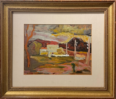Hakkı Anlı imzalı tablo — Yağlı Boya, 23×31 cm, 80.000 TL müzayede satışı