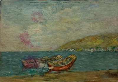 Kemal Özgen imzalı tablo — Yağlı Boya, 38×48 cm, 2.750 TL müzayede satışı