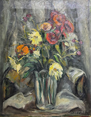 Saadet Zafir imzalı tablo — Yağlı Boya, 60×50 cm, 11.000 TL müzayede satışı