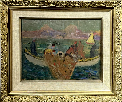 Hamit Görele imzalı tablo — Yağlı Boya, 30×40 cm, 300.000 TL müzayede satışı