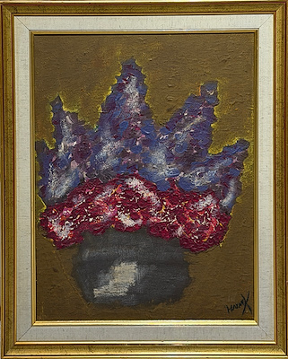 Hakan Kalkavan imzalı tablo — Yağlı Boya, 44×34 cm, 1.200 TL müzayede satışı