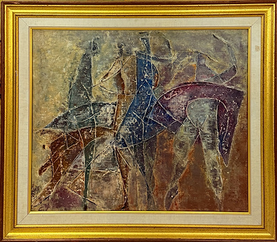 Celal Tutant imzalı tablo — Yağlı Boya, 41×56 cm, 82.500 TL müzayede satışı
