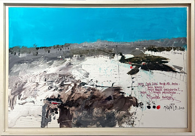 Zahit Büyükişleyen imzalı tablo — Yağlı Boya, 80×100 cm, 52.500 TL müzayede satışı
