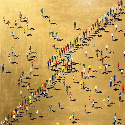 Mürvet Kalın imzalı tablo — Yağlı Boya, 100×100 cm, 4.500 TL müzayede satışı