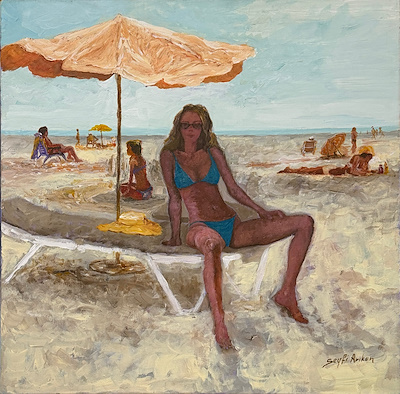 Seyfi Arıkan imzalı tablo — Yağlı Boya, 50×50 cm, 4.000 TL müzayede satışı