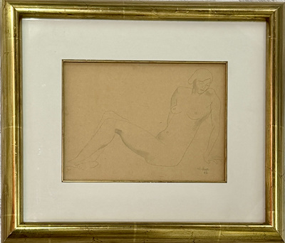 Nurullah Berk imzalı tablo — 22×30 cm, 50.000 TL müzayede satışı