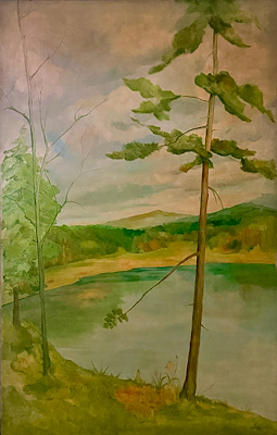 Saim Özeren imzalı tablo — Yağlı Boya, 150×100 cm, 72.500 TL müzayede satışı