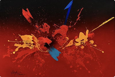 Güngör Taner imzalı tablo — Yağlı Boya, 100×150 cm, 360.000 TL müzayede satışı