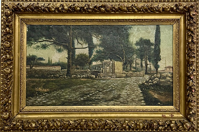 Mim Sarim Efendi imzalı tablo — Yağlı Boya, 33×60 cm, 350.000 TL müzayede satışı