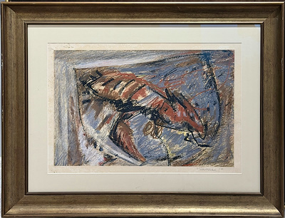 Fethi Arda imzalı tablo — Yağlı Boya, 40×58 cm, 97.500 TL müzayede satışı