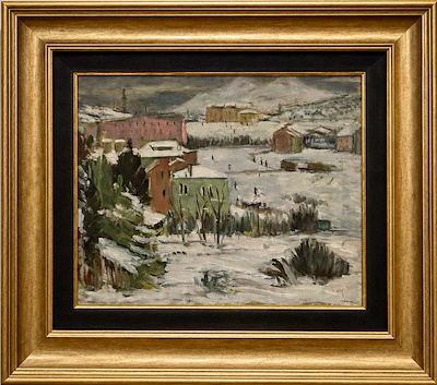Eşref Üren imzalı tablo — Yağlı Boya, 38×46 cm, 160.000 TL müzayede satışı