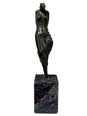Prof. Dr. Yaşar Sami Gökgöz imzalı tablo — 31×7 cm, 50.000 TL müzayede satışı