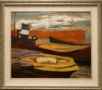 Orhan Peker imzalı tablo — Yağlı Boya, 50×60 cm, 900.000 TL müzayede satışı
