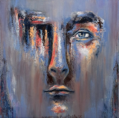 Yaprak Kurtoğlu imzalı tablo — Yağlı Boya, 40×40 cm, 10.000 TL müzayede satışı