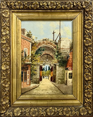 Kadri Aytolon imzalı tablo — Yağlı Boya, 34×25 cm, 120.000 TL müzayede satışı