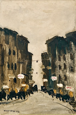 Necdet Kalay imzalı tablo — Yağlı Boya, 68×48 cm, 240.000 TL müzayede satışı