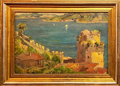 Setrak Miskciyan imzalı tablo — Yağlı Boya, 40×55 cm, 2.750 TL müzayede satışı