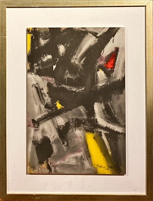 Fethi Arda imzalı tablo — Baskı, 44×30 cm, 350 TL müzayede satışı