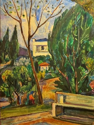 Arif Kaptan imzalı tablo — Yağlı Boya, 40×30 cm, 5.750 TL müzayede satışı