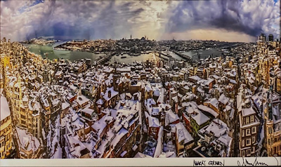 Murat Germen imzalı tablo — 20×32 cm, 1.000 TL müzayede satışı