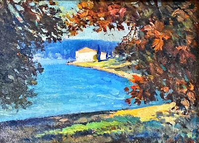 Mehmet Ali Laga imzalı tablo — Yağlı Boya, 35×50 cm, 14.000 TL müzayede satışı