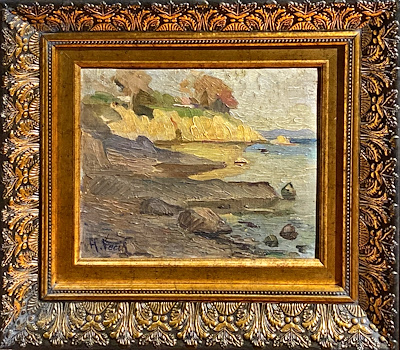 Hasan Vecih Bereketoğlu imzalı tablo — Yağlı Boya, 22×27 cm, 20.000 TL müzayede satışı