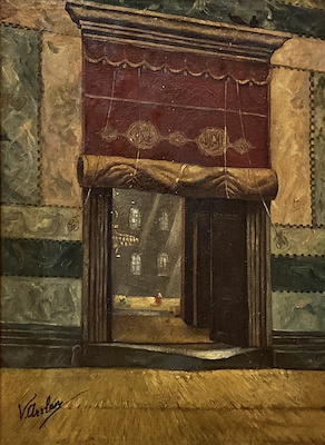 Viçen Arslanyan imzalı tablo — Yağlı Boya, 54×42 cm, 35.000 TL müzayede satışı