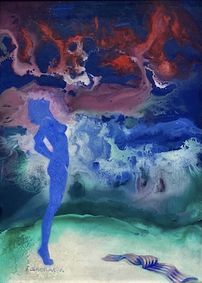 Fikri Cantürk imzalı tablo — Yağlı Boya, 40×30 cm, 1.100 TL müzayede satışı