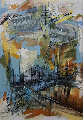 Barış Banaz imzalı tablo — 50×35 cm, 1.200 TL müzayede satışı