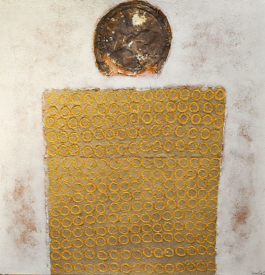 İsmail Atmalı imzalı tablo — 120×120 cm, 3.700 TL müzayede satışı