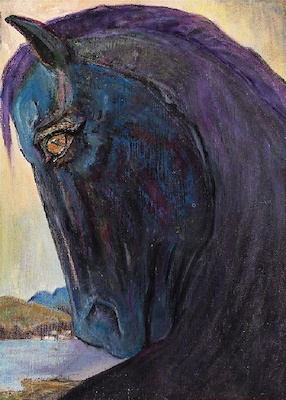Nihat Aybars imzalı tablo — Yağlı Boya, 75×42 cm, 1.100 TL müzayede satışı