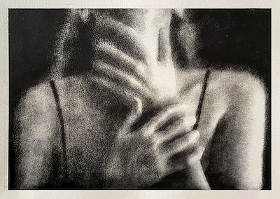 Selin Bintaş Çeliktaş imzalı tablo — Karışık Teknik, 43×31 cm, 4.000 TL müzayede satışı