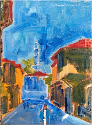 Mehmet Yorulmaz imzalı tablo — Yağlı Boya, 35×25 cm, 3.500 TL müzayede satışı