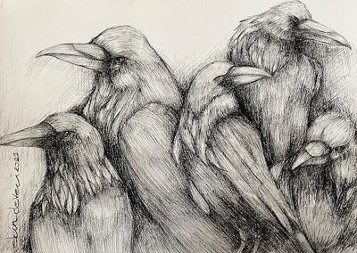 Ekin Deveci imzalı tablo — 29×21 cm, 1.000 TL müzayede satışı