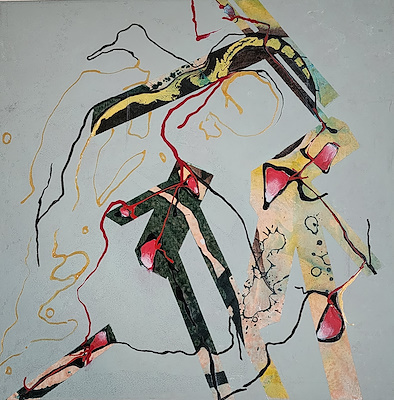 Gülhan Aktuğ Eren imzalı tablo — Akrilik Boya, 50×50 cm, 1.000 TL müzayede satışı