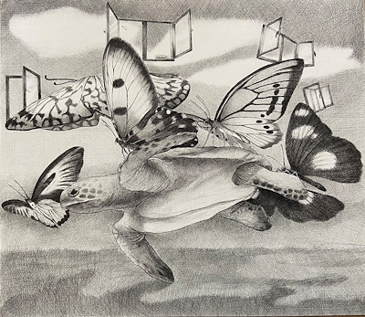 Şahin Çetin imzalı tablo — 35×40 cm, 2.800 TL müzayede satışı