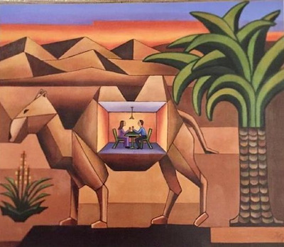 Ayşe Feryal Gökkaya imzalı tablo — Yağlı Boya, 80×70 cm, 2.500 TL müzayede satışı