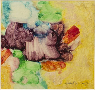 Mehmet Yorulmaz imzalı tablo — Karışık Teknik, 15×20.5 cm, 4.200 TL müzayede satışı