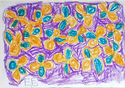 Esma Ekiz imzalı tablo — Pastel Boya, 24×34 cm, 1.750 TL müzayede satışı