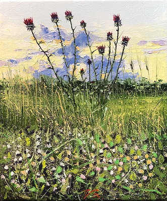 Soner Civrizoğlu imzalı tablo — Yağlı Boya, 30×25 cm, 3.000 TL müzayede satışı