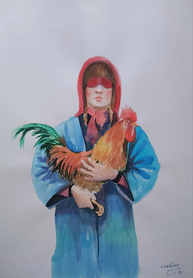 İsmail Erbaş imzalı tablo — Sulu Boya, 50×35 cm, 2.500 TL müzayede satışı