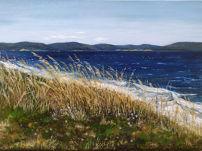 Ayşe Ekici imzalı tablo — Yağlı Boya, 25×35 cm, 4.500 TL müzayede satışı