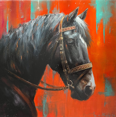 Mehmet Önceltekin imzalı tablo — Yağlı Boya, 30×30 cm, 5.000 TL müzayede satışı
