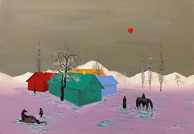 Anıl Fırat Tosun imzalı tablo — Akrilik Boya, 35×50 cm, 6.000 TL müzayede satışı
